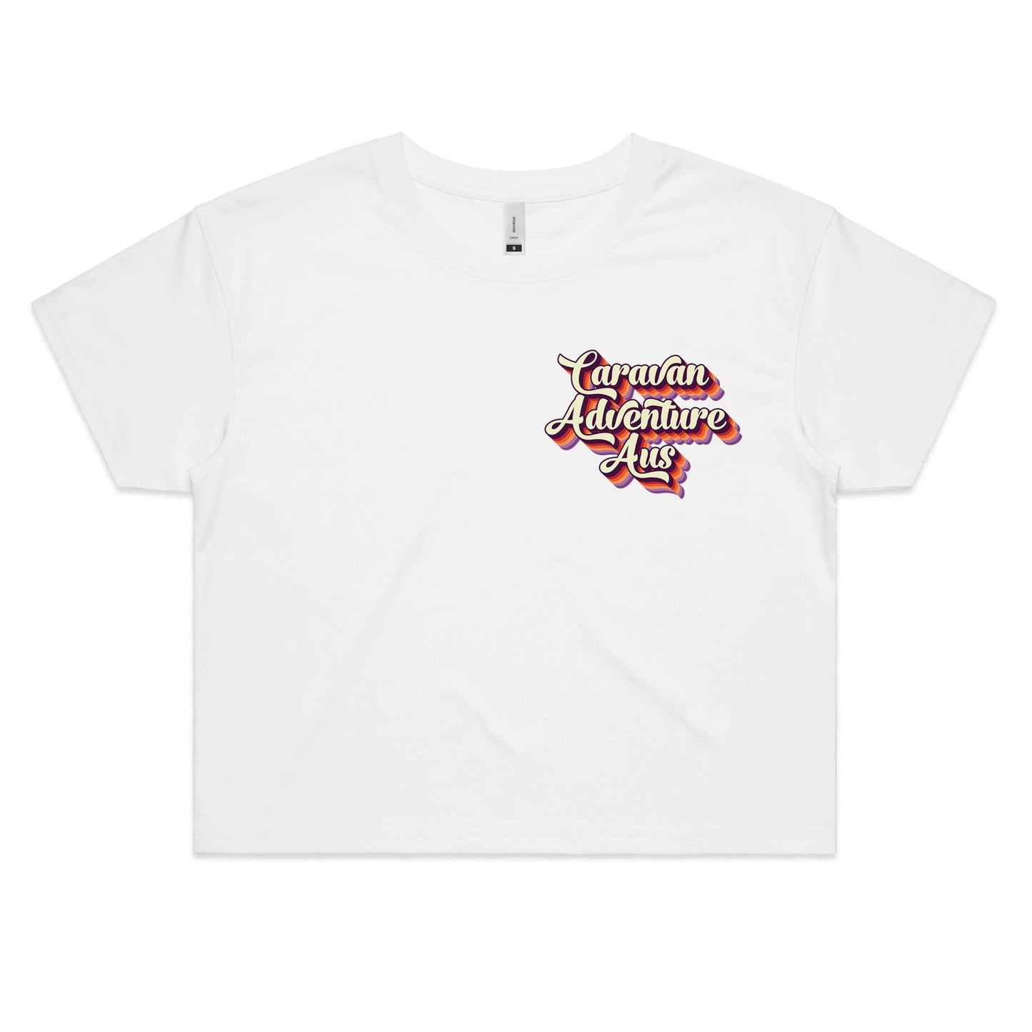 Women's Crop Tee - Caravan Adventure Aus