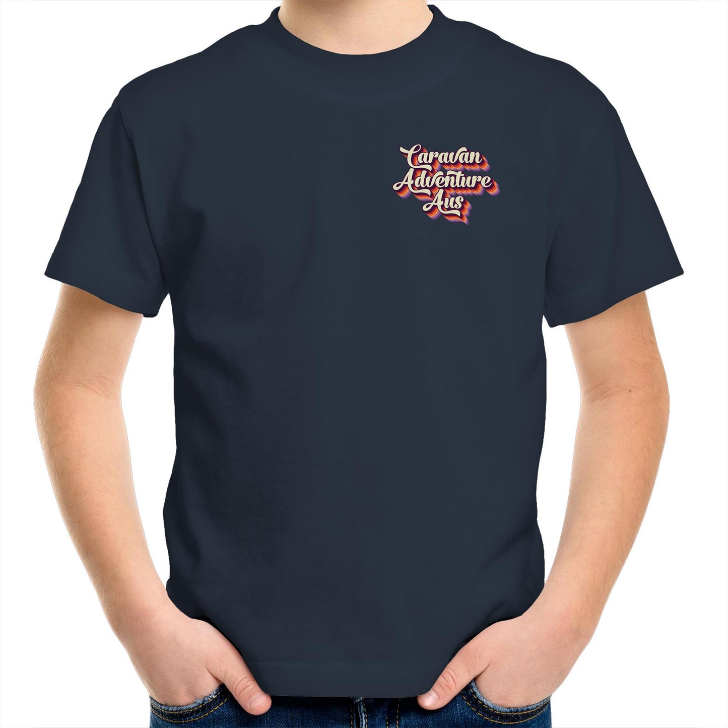 Kids Tee - Caravan Adventure Aus