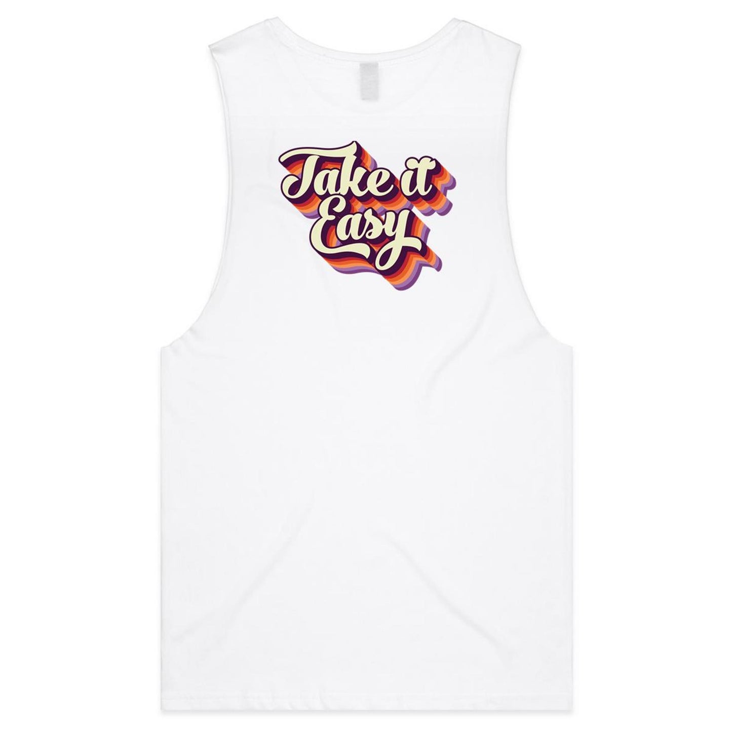 Mens Singlet - Caravan Adventure Aus