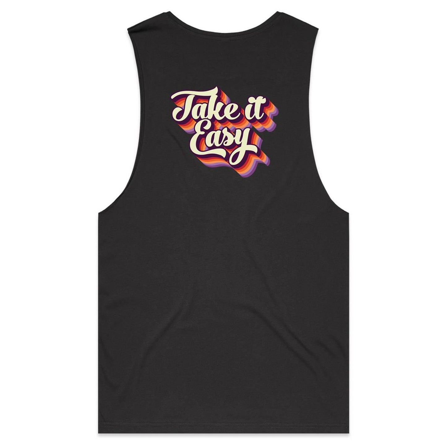 Mens Singlet - Caravan Adventure Aus
