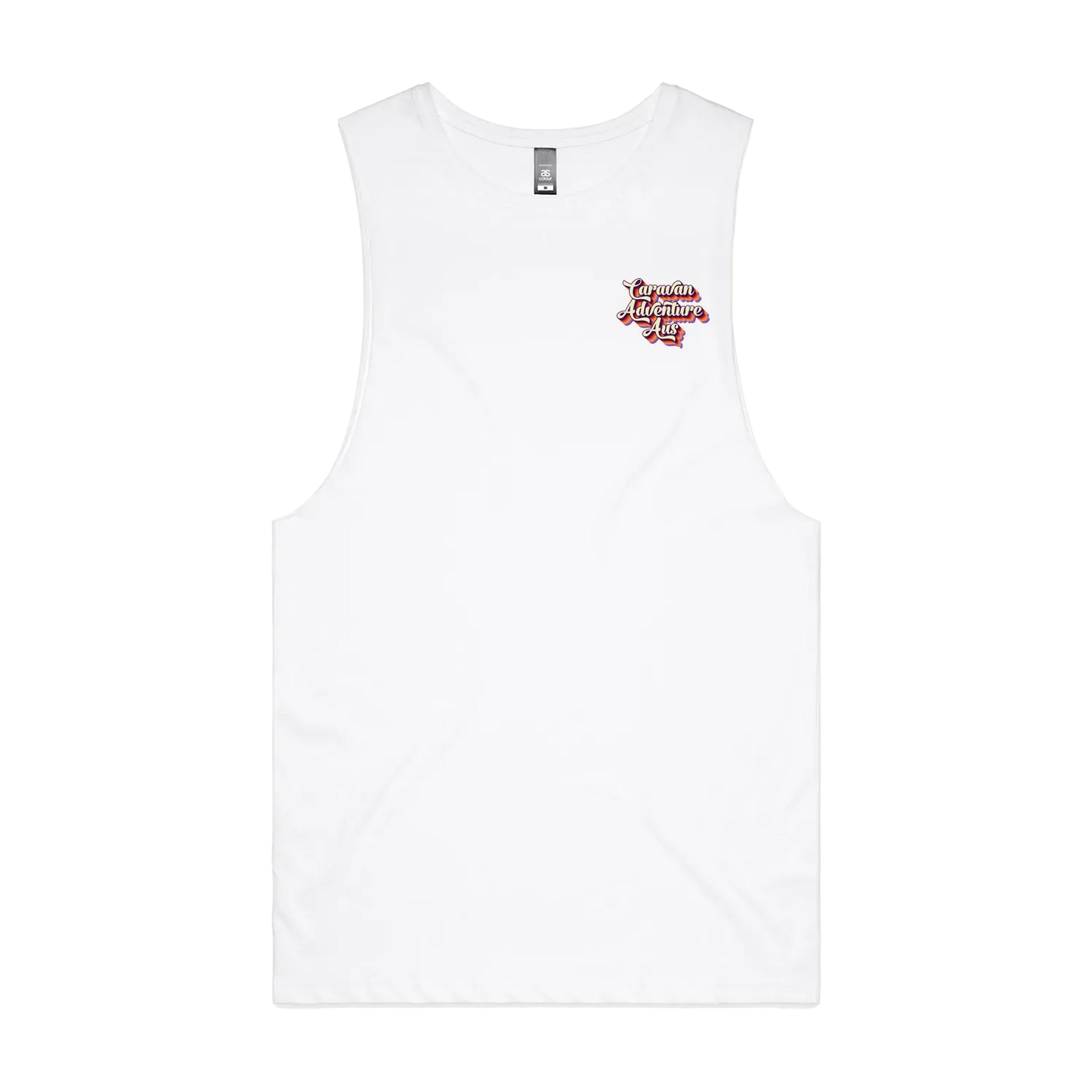 White front flat lay