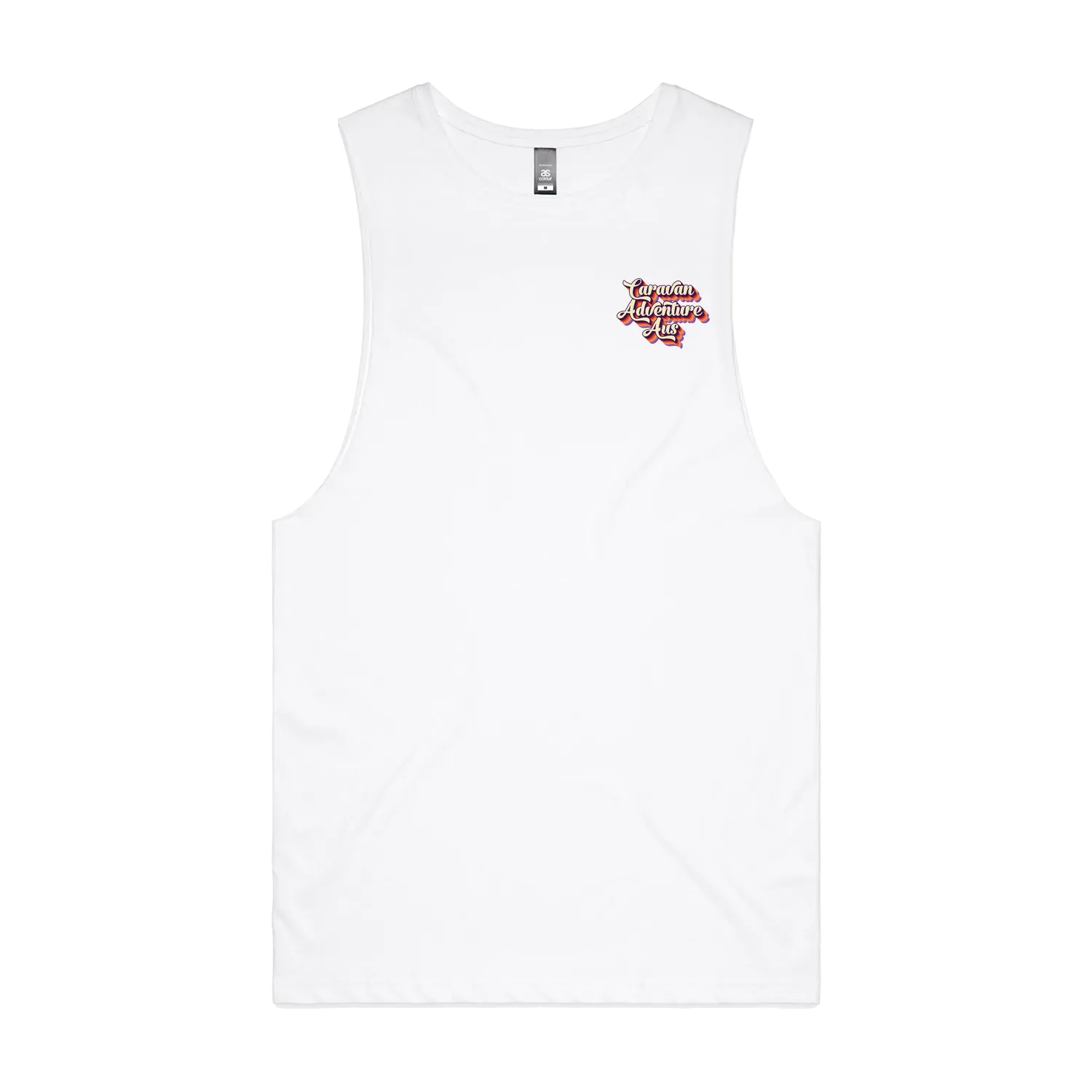 White front flat lay