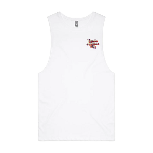 White front flat lay