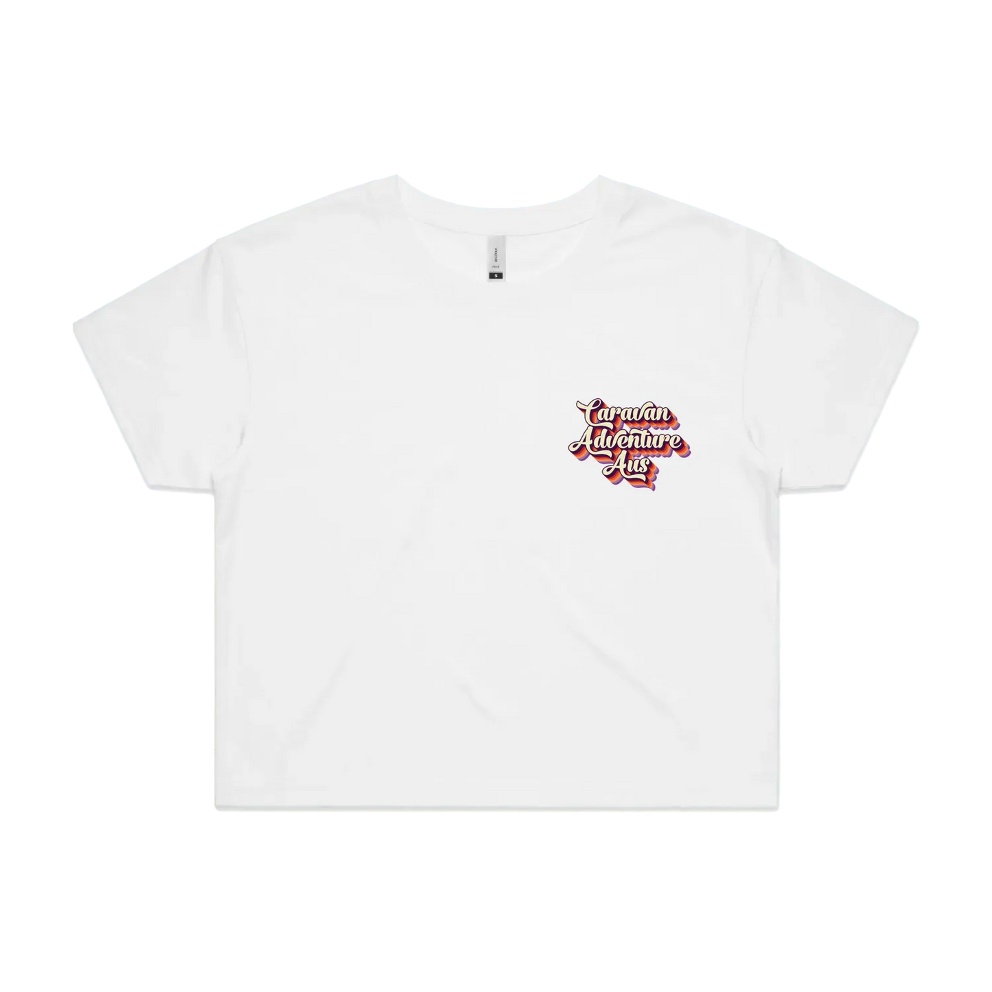White front flat lay