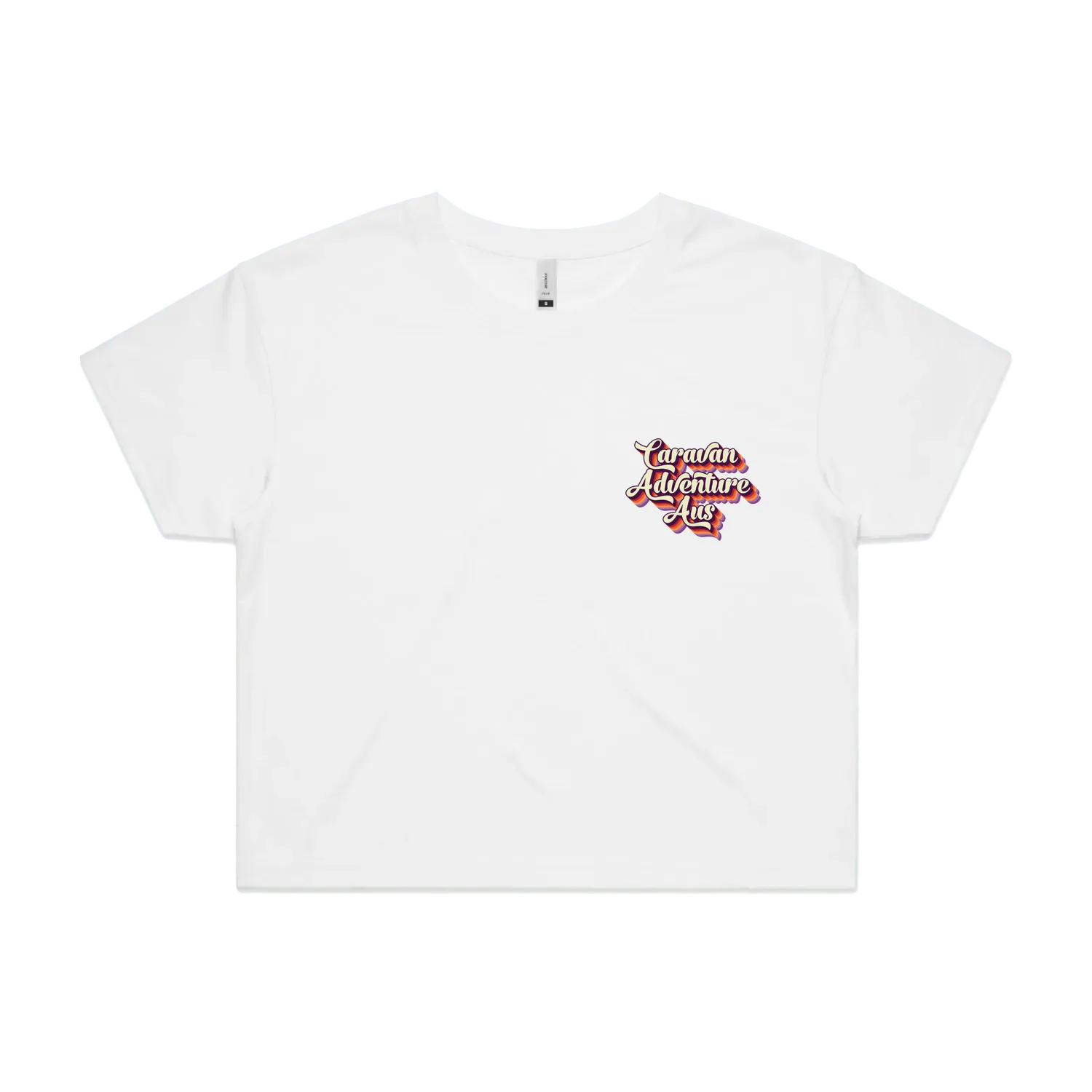 White front flat lay